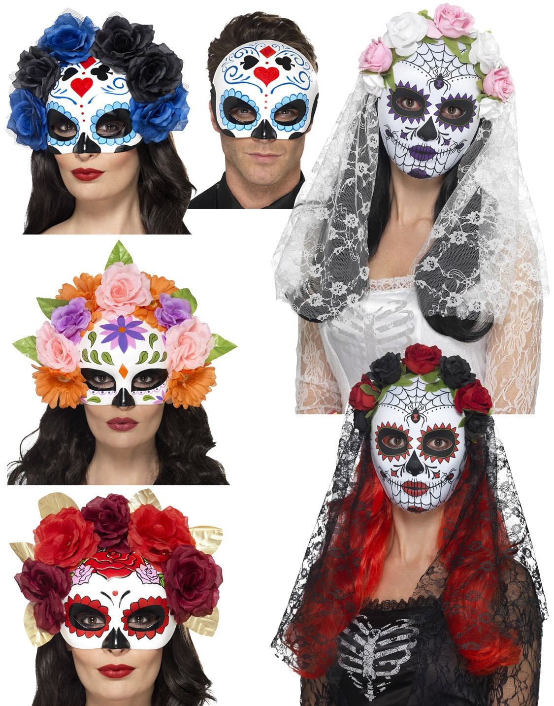 Day Of The Dead Masks