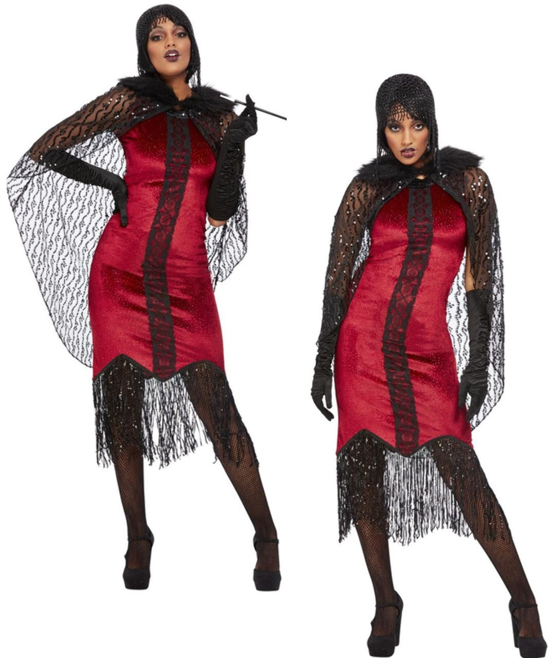 Deluxe Vampire Flapper Costume