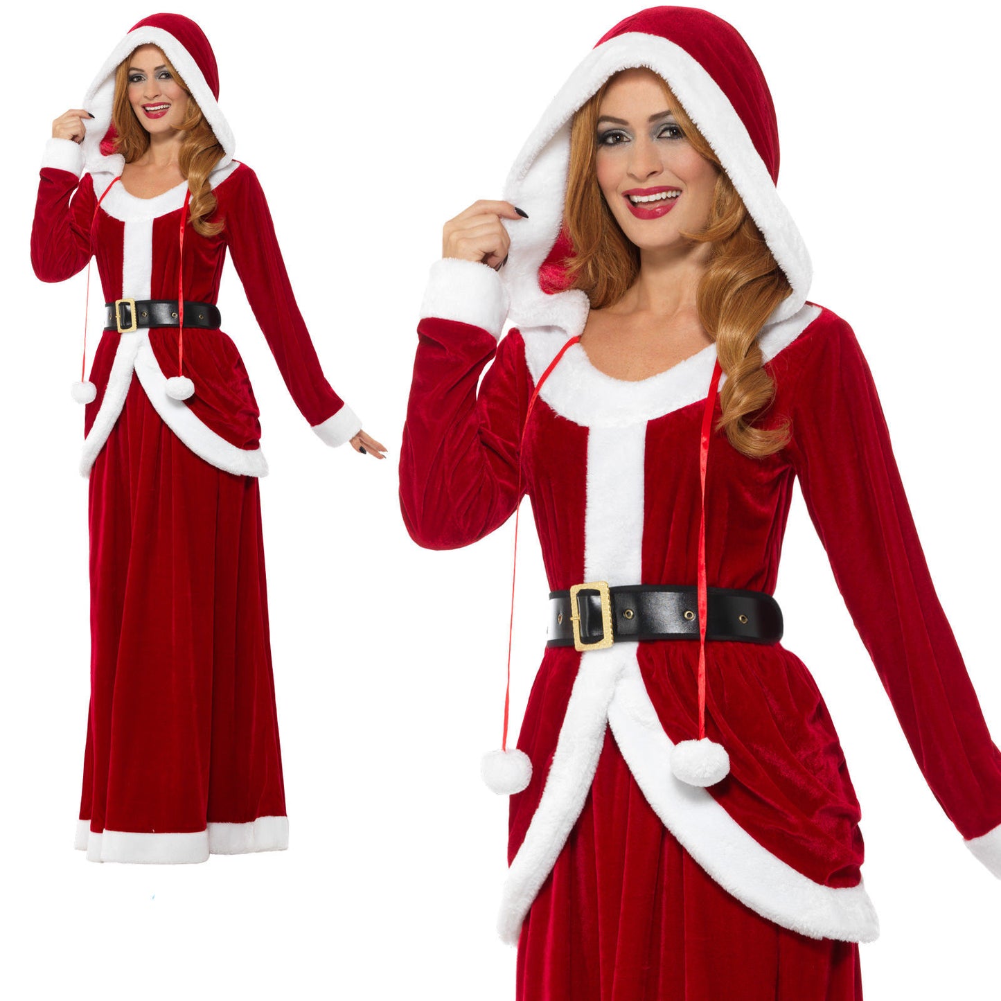 Deluxe Ladies Santa Costume