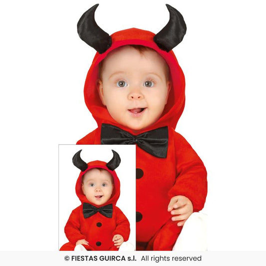 Demon Devil Costume Toddlers Outfit Devils Halloween Fancy Dress Boys Girls Age 1-2