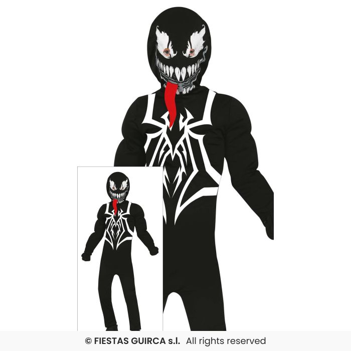 Creepy Hero Kids Halloween Demon Fancy Dress Costume Boys Girls Aged 3-12