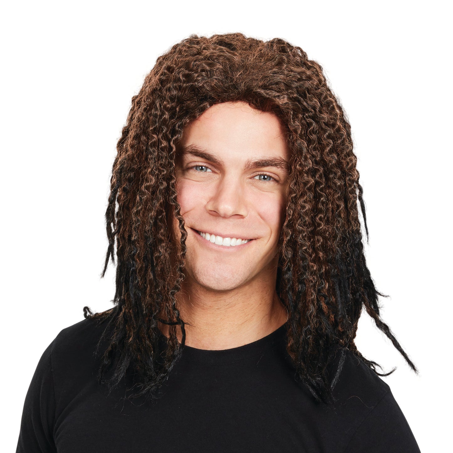 Dreadlock Unisex Brown Wig