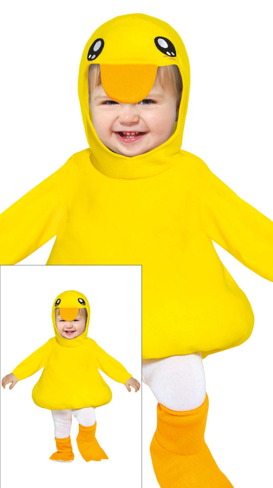 Duck Costume Farm Animal Toddlers Fancy Dress Outfit Easter Ages 1-3
