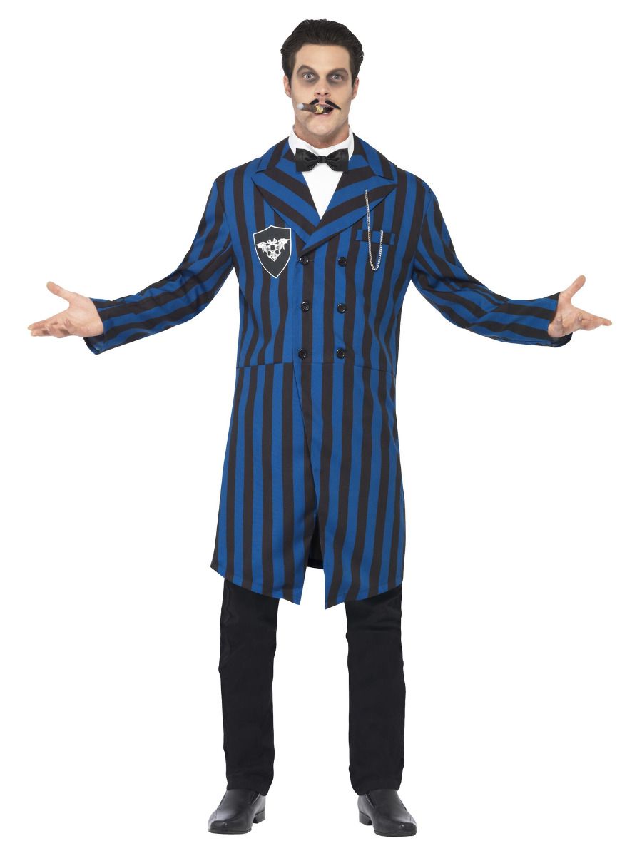Adult Gomez Duke of the Manor Costume Mens Halloween Fancy Dress Outfit M,L