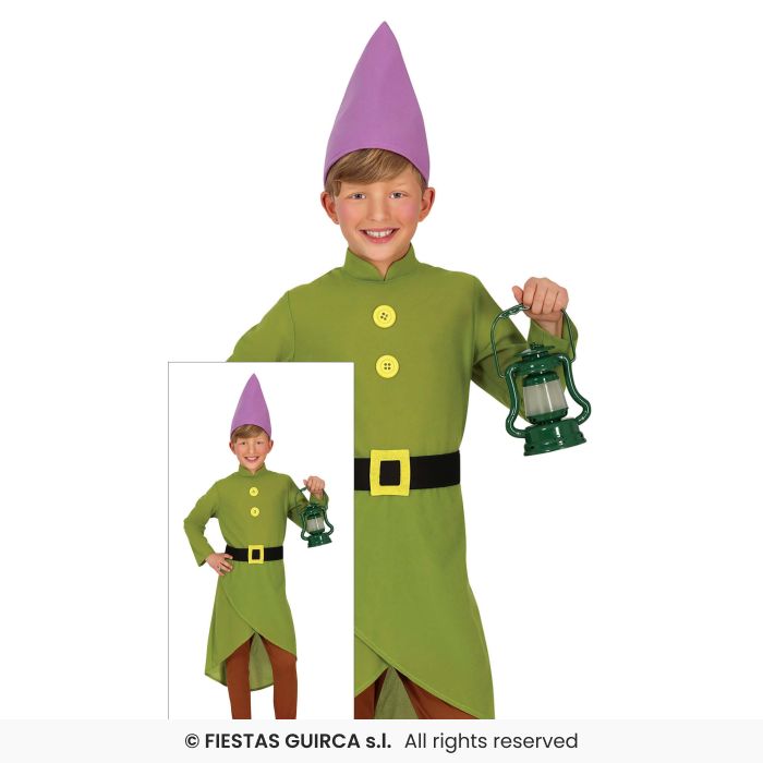 Fantasy Dwarf Kids School Storybook Book Day Girls Fancy Dress Costume Age 3-12