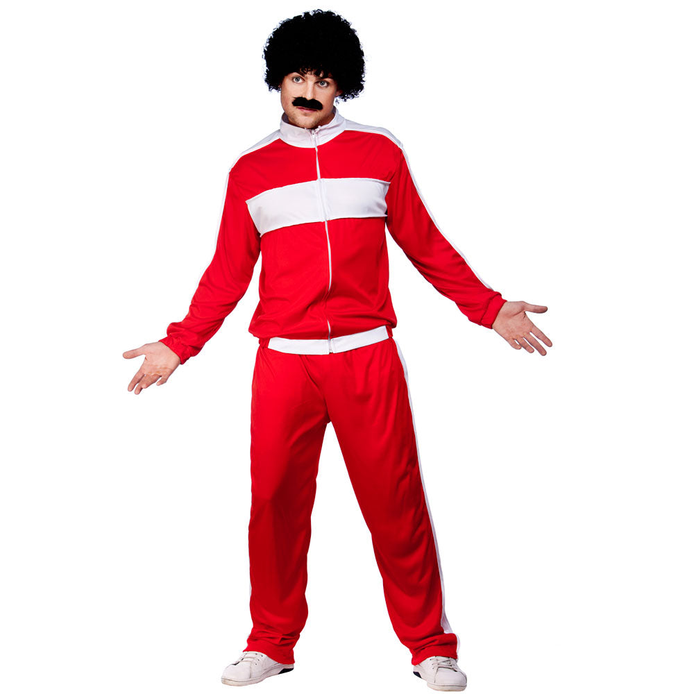 Scouser Tracksuit Red and White