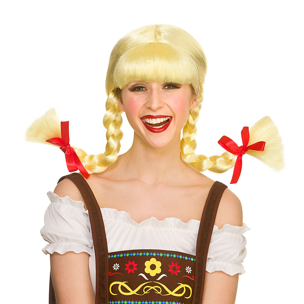 Funny Bavarian Beer Girl