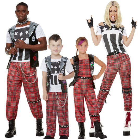 90s Punk Family Costume