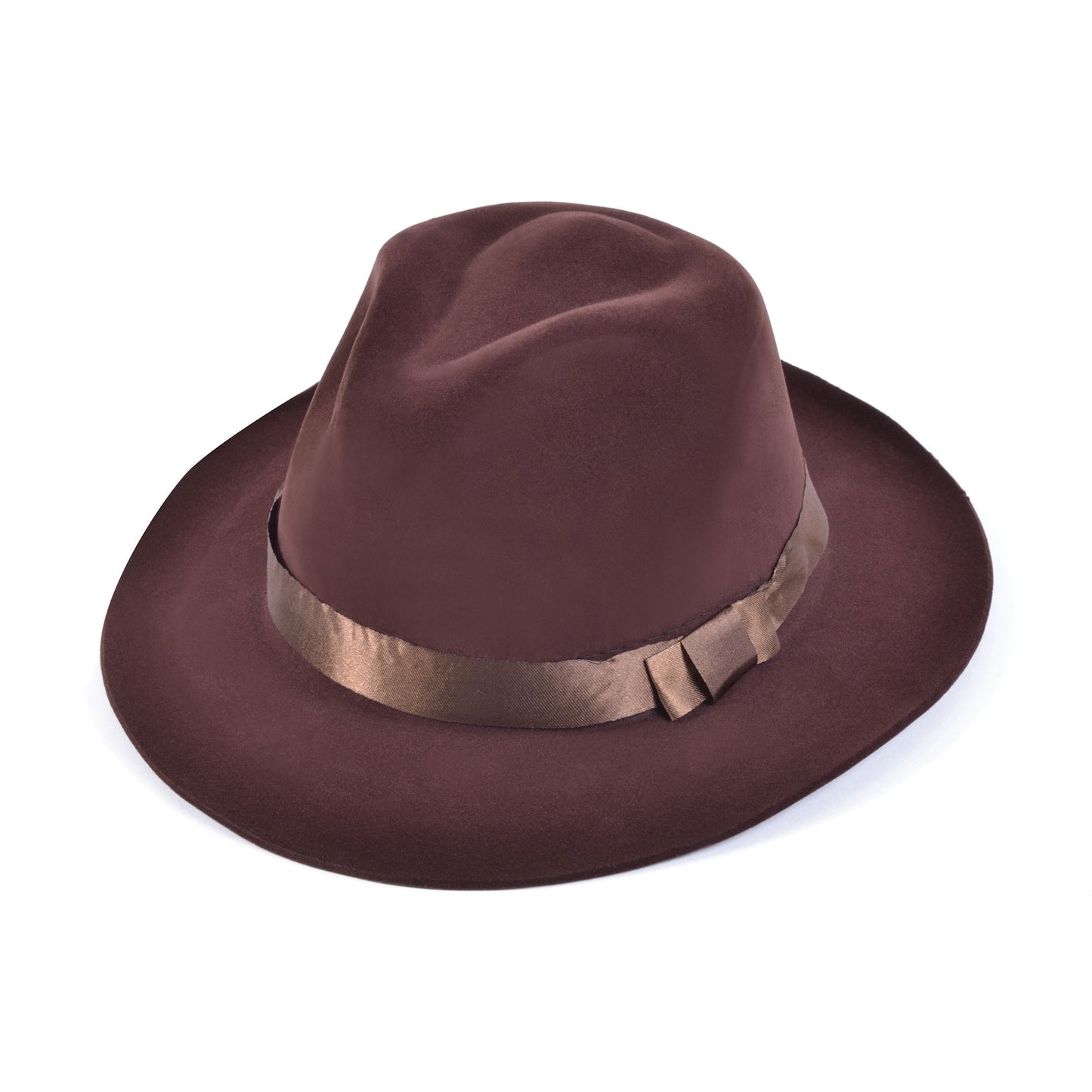 Fedora Brown Velvet