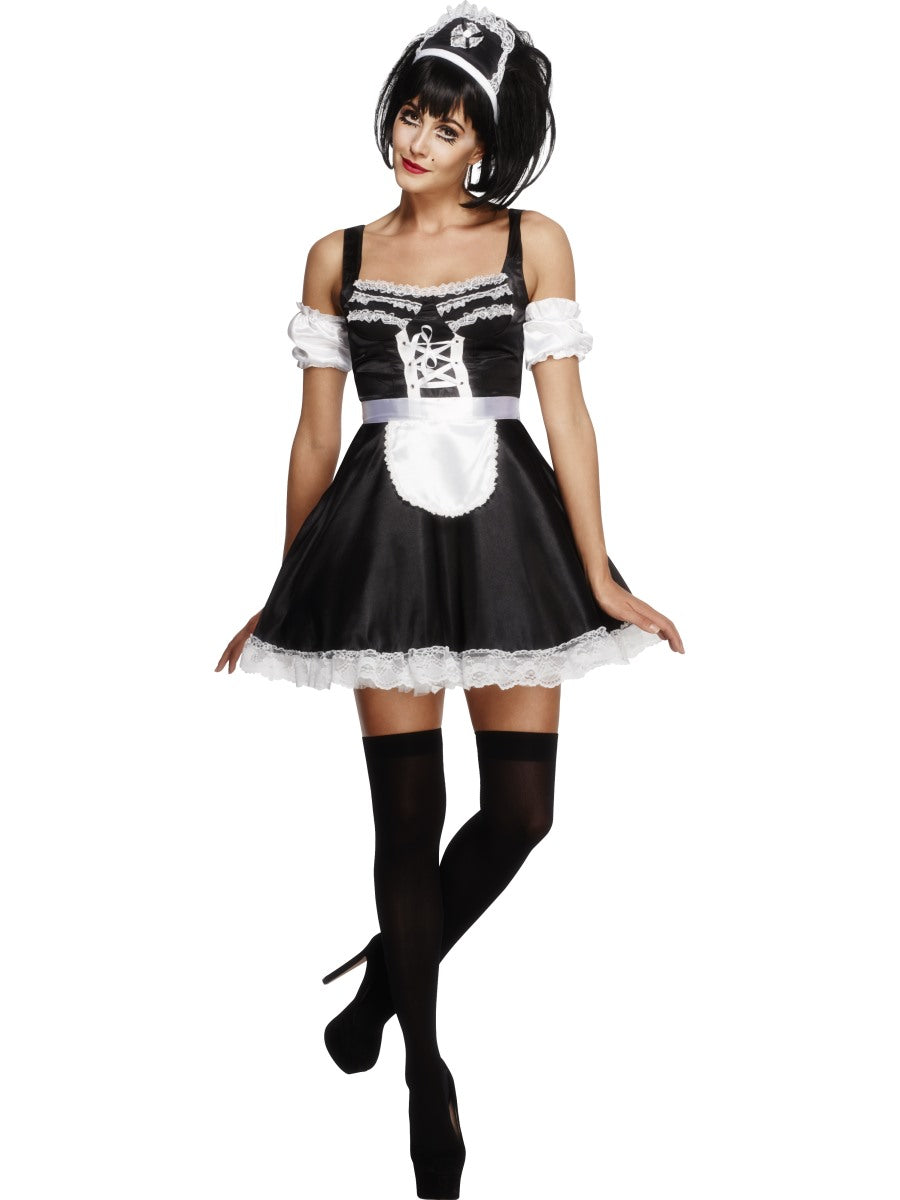 Adult Flirty French Maid Costume 