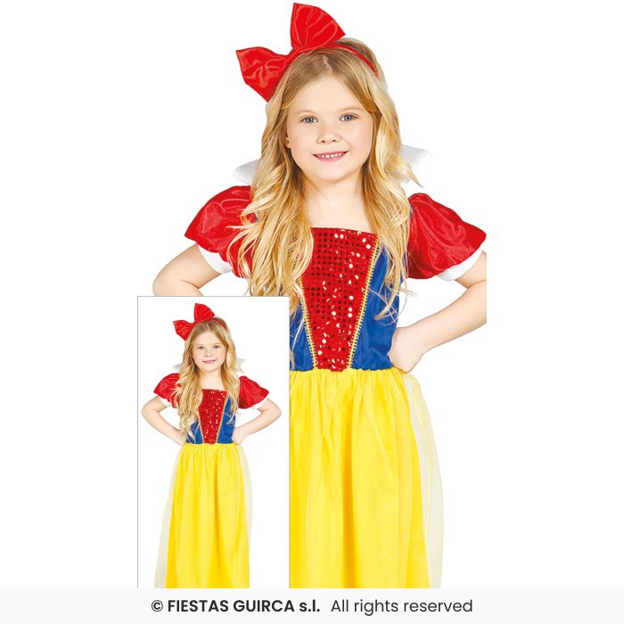 Snow Princess Forest Fairytale Storybook Book Day Girls Fancy Dress Costume Age 3-12