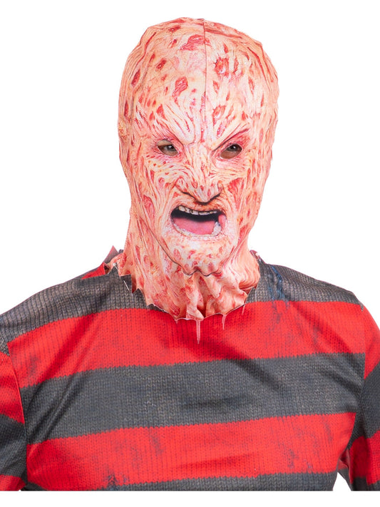Nightmare On Elm Street Freddy Krueger Balaclava Halloween Mens Fancy Dress