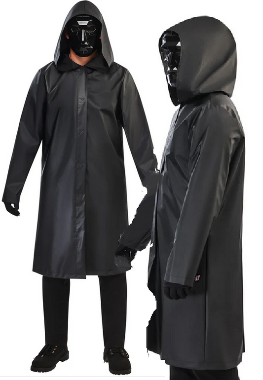 The Squid Games Netflix Series Fancy Dress Front Man + Mask Costume Adults