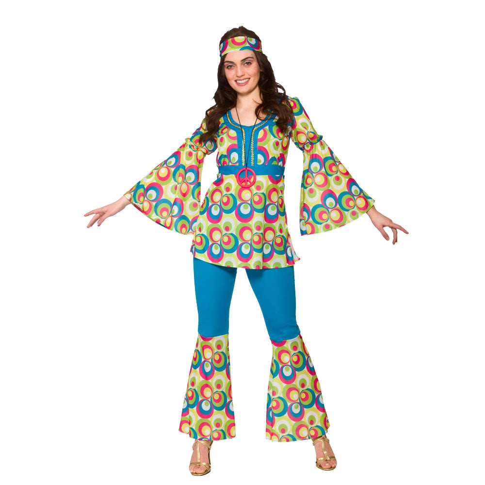 Ladies 60s 70s Hippie Outfit