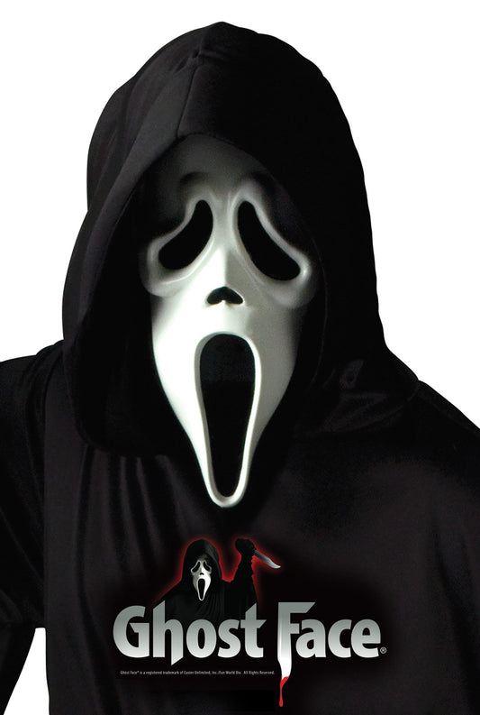 Scream Mask with Shroud