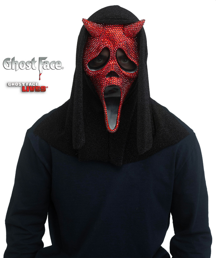 Scream Mask Official Ghostface Fun World Licensed Fancy Dress Halloween Mask