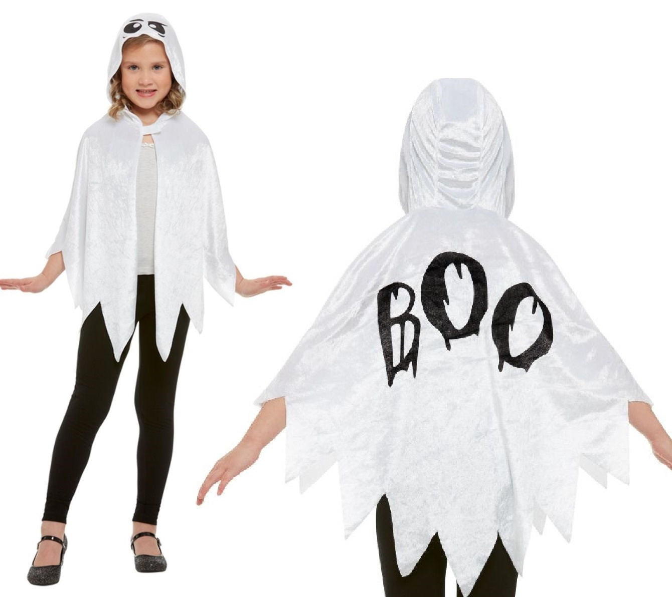 Ghost Hooded Cape