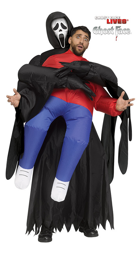 Ghost Face® Inflatable Carry Me® Scream Adults Halloween Fancy Dress Costume