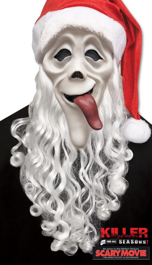 Scary Movie - Waass-Up! Santa Mask Funworld Official Scream Mask Adults