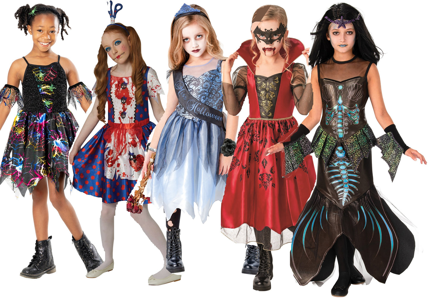 Girls Halloween Variation