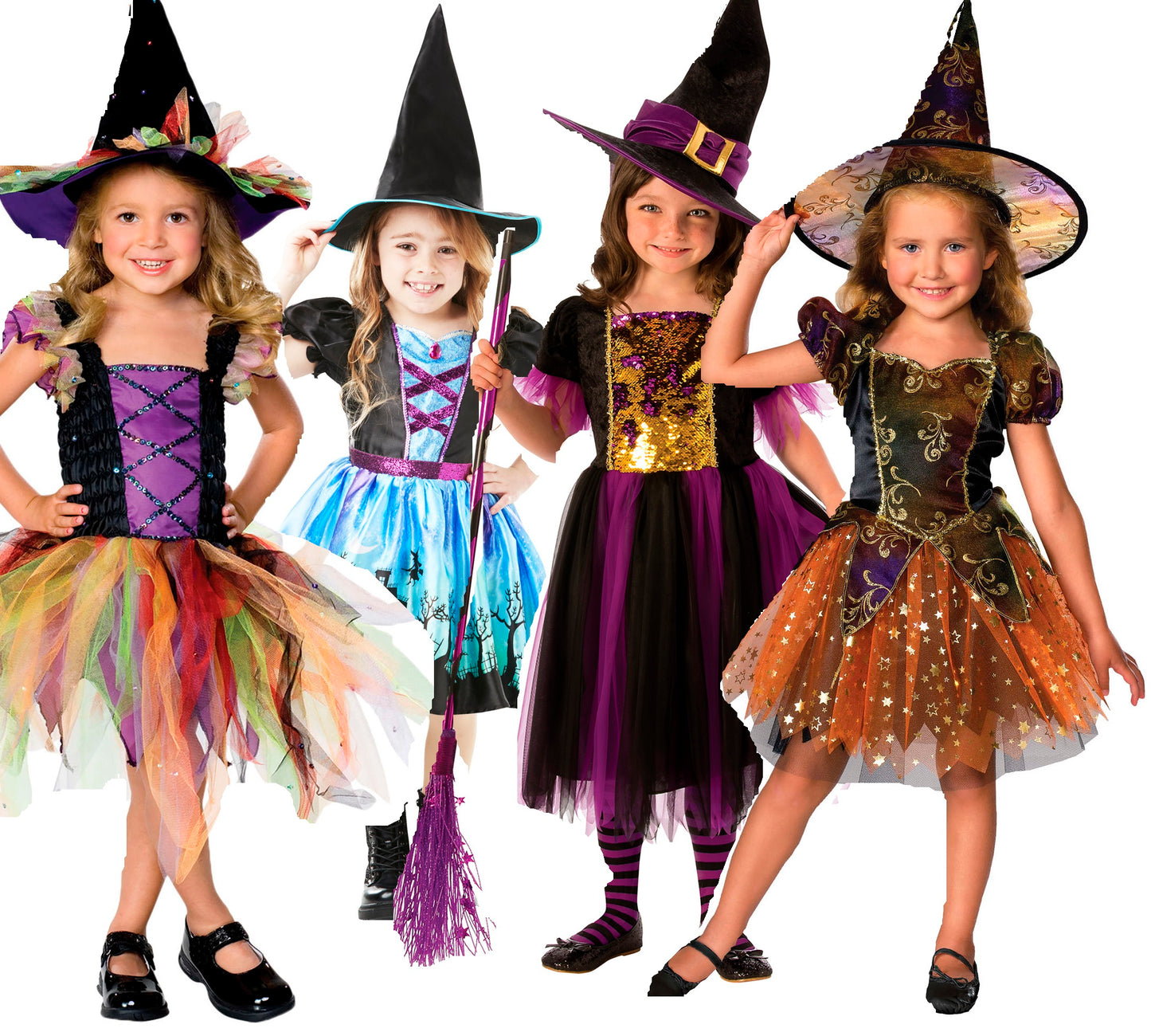 Girls Witch Costume