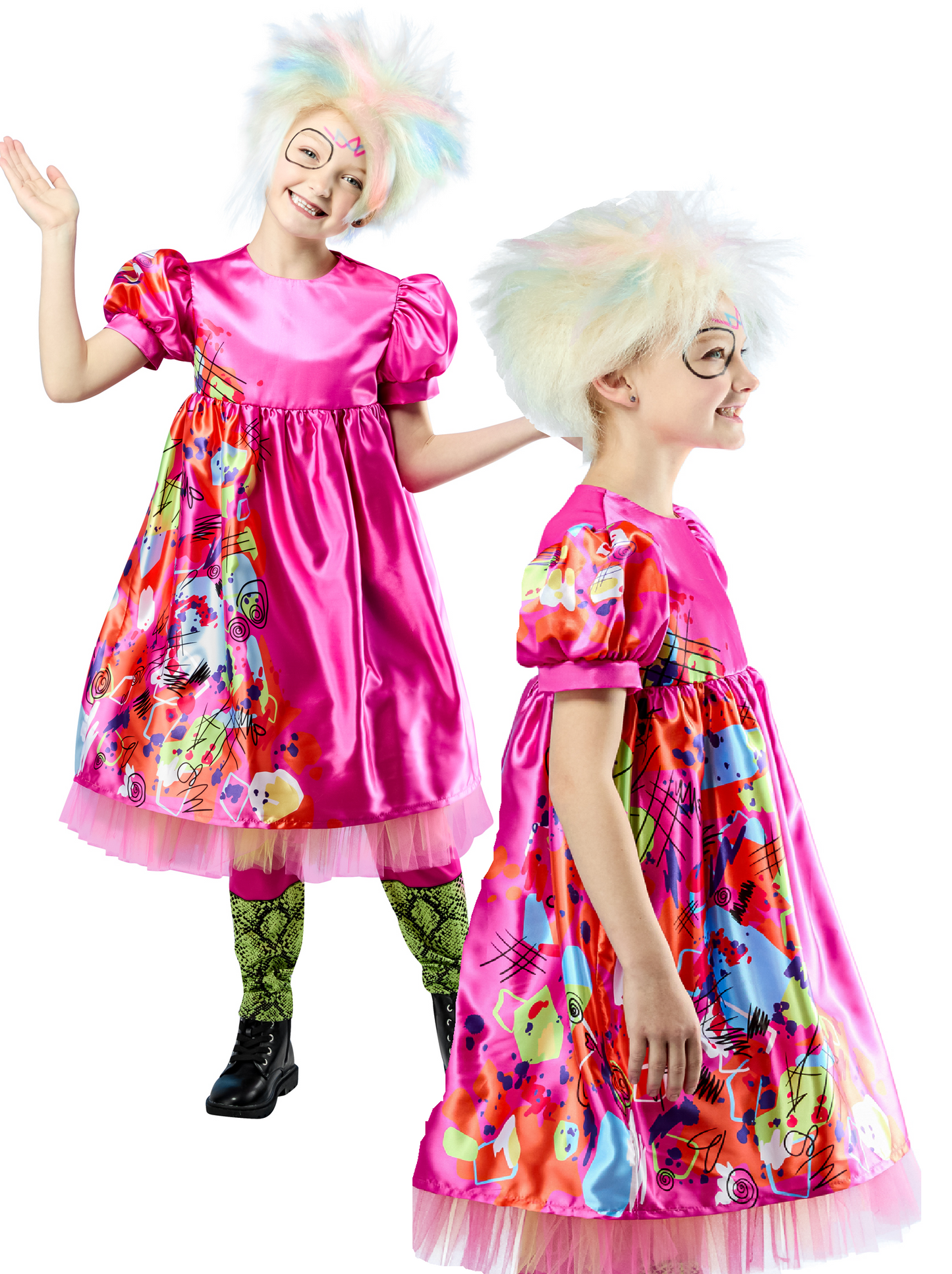 Barbie Doll Fancy Dress Costume Weird Barbie Official Girls Outfit Kids