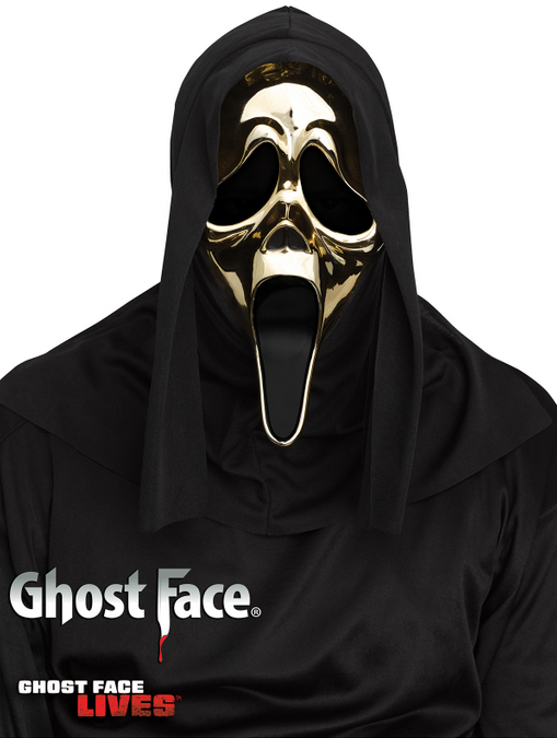 Scream Mask Official Ghostface Fun World Licensed Fancy Dress Halloween Mask