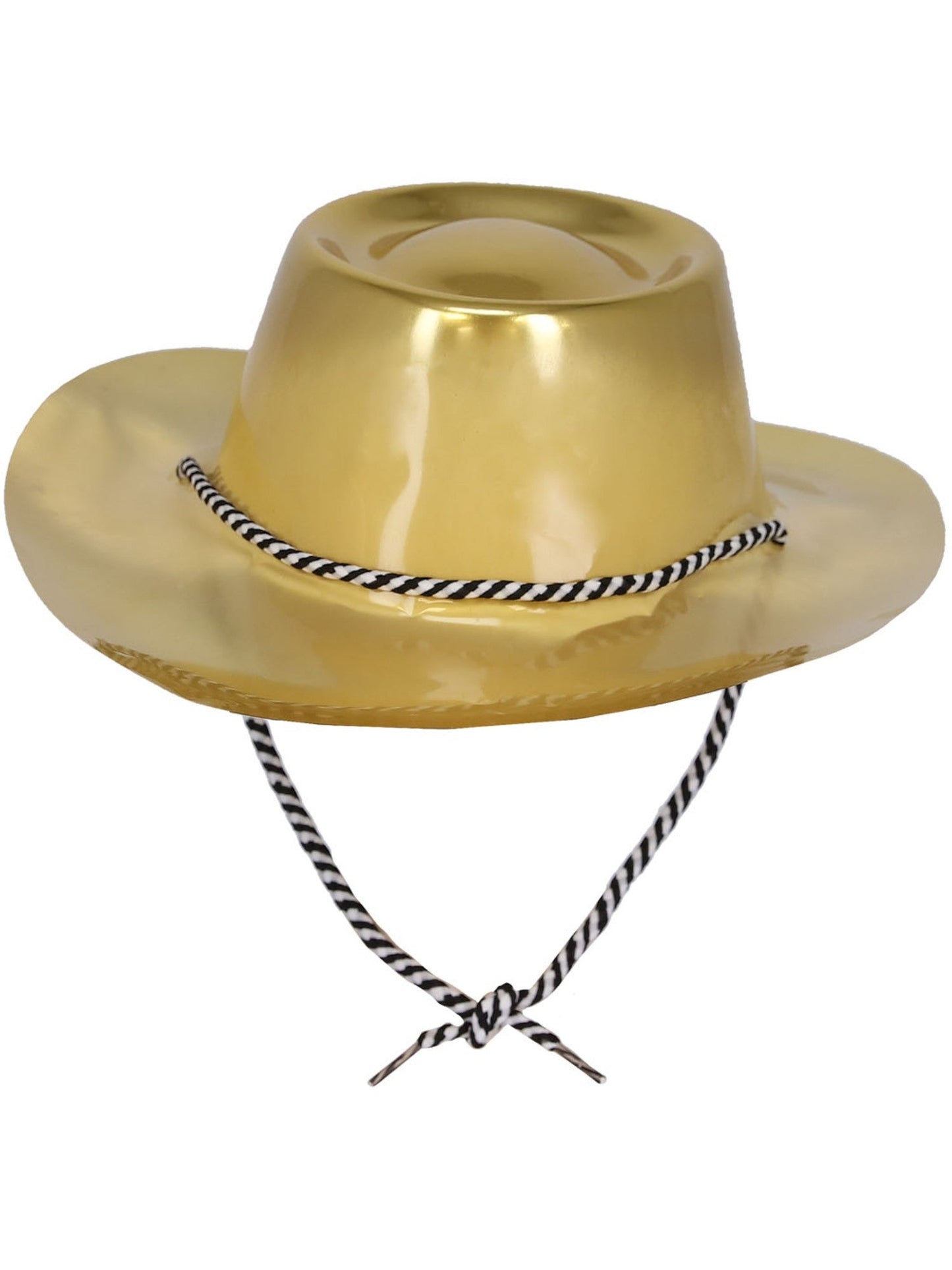 Cowboy Hat Adults Wild West Rodeo Fancy Dress Hat Western Adults Metallic