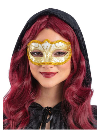 Venetian Masquerade Eyemask Masked Ball Ladies Fancy Dress Accessory