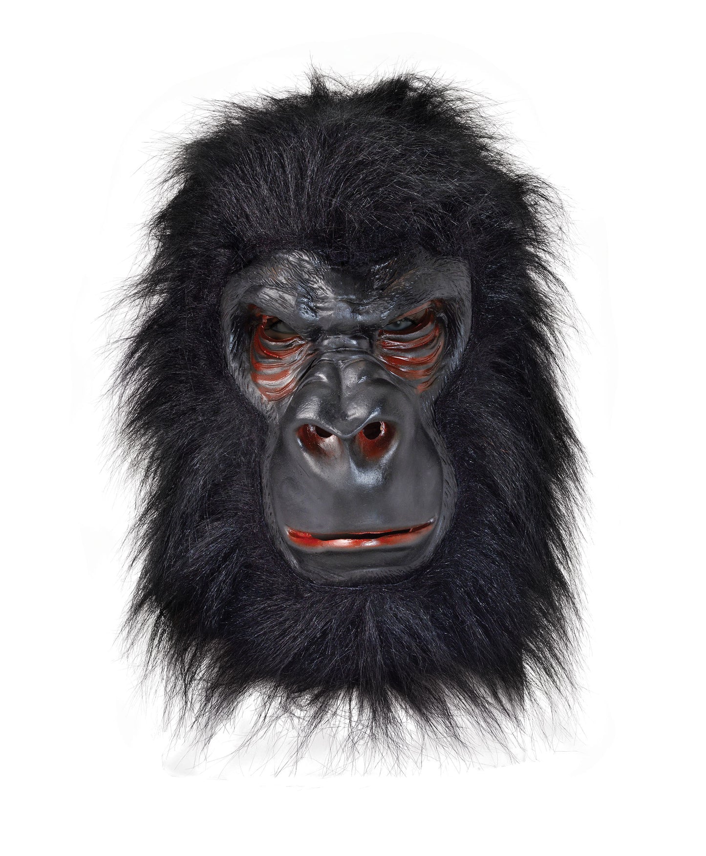 Gorilla (Latex) Mask with Black Hair