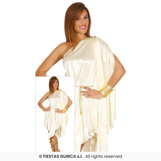 Greek Goddess Roman Toga Party Ladies Fancy Dress Costume UK 8-18