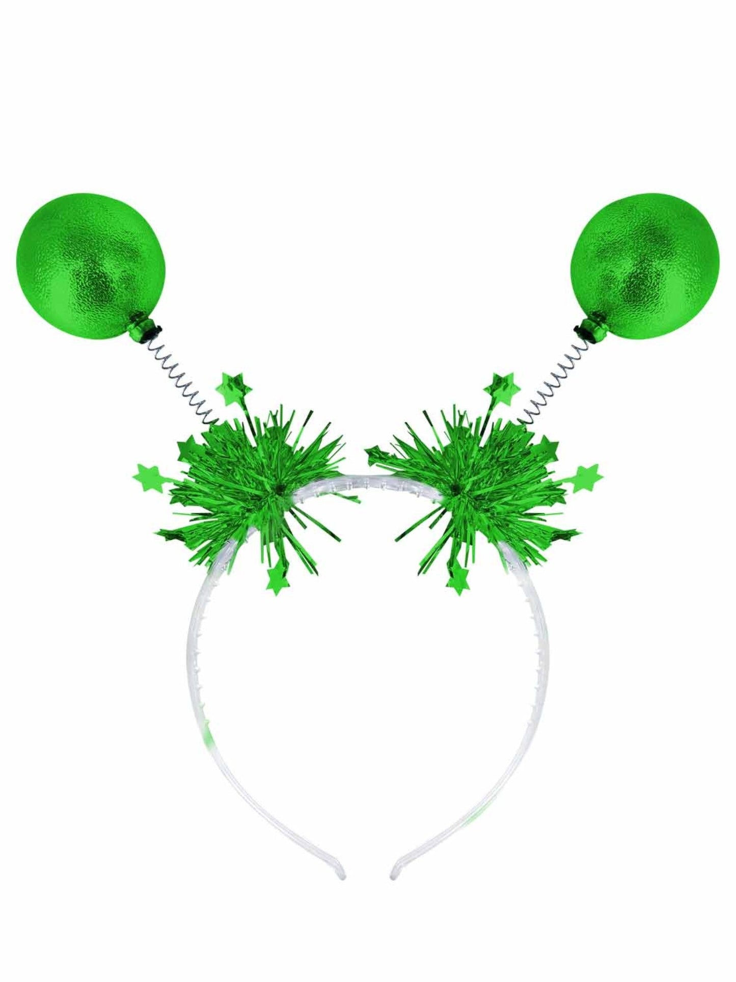 Head Boppers Metallic Fancy Dress Party Prop Photo Booth Tinsel Heapiece