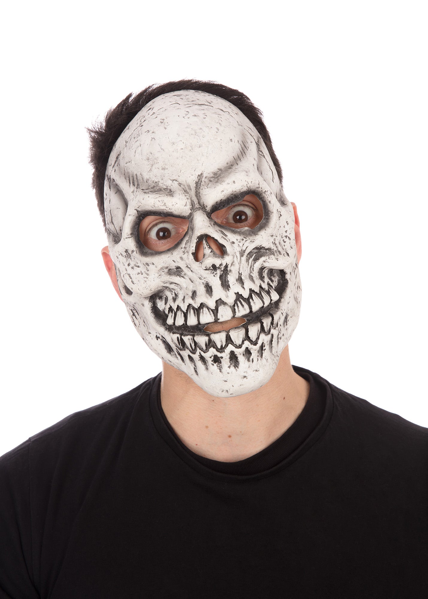 Skeleton Grin White