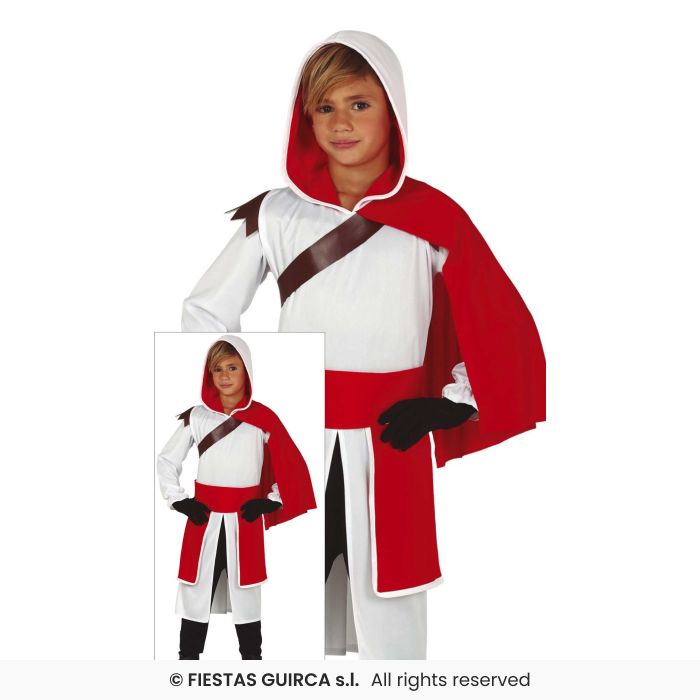 Medieval Mercenary Kids Guard St Georges Fancy Dress Costume Boys Age 3-12