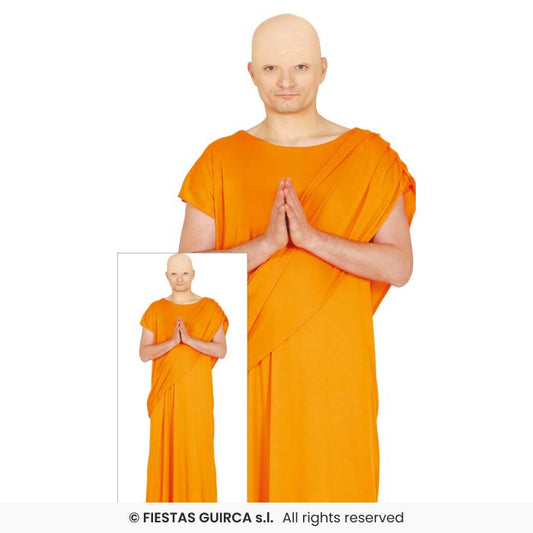 Hare Krishna Costume Religious Carinval Fancy Dress Outfit Adults Mens