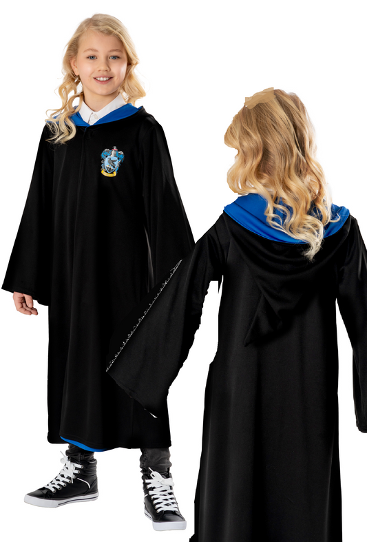 Ravenclaw Robe Harry Potter Boys Girls Book Week Fancy Dress Costume