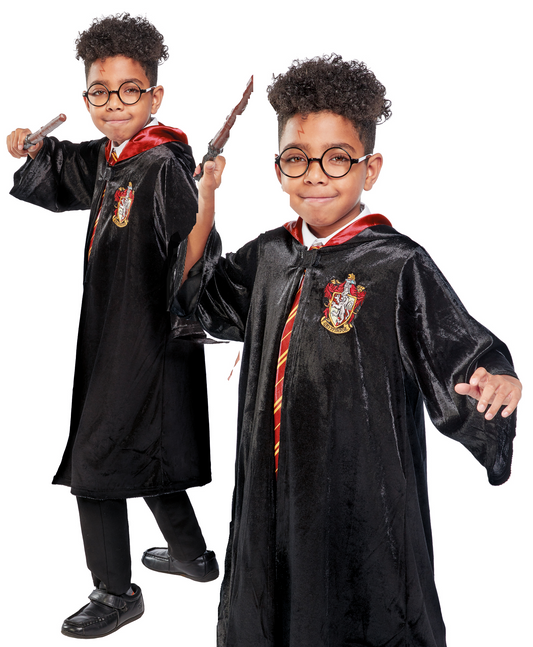 Harry Potter Robe Kids Fancy Dress World Book Day Boys Girls Costume Deluxe