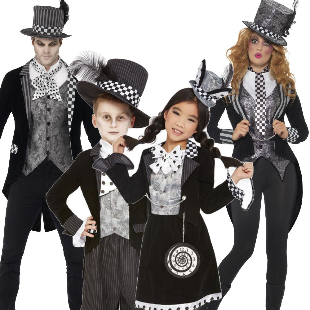 Bad Hatter Family Costume
