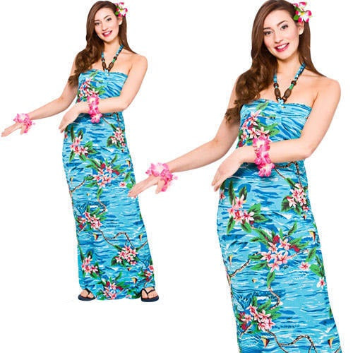 Hawaii Maxi Dress - Orchid Ocean