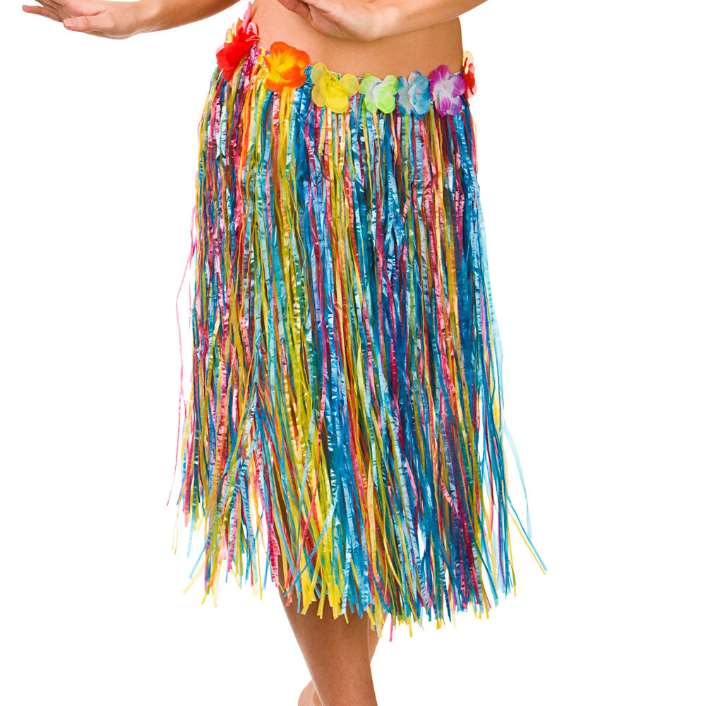 60cm Coloured Hula Skirt