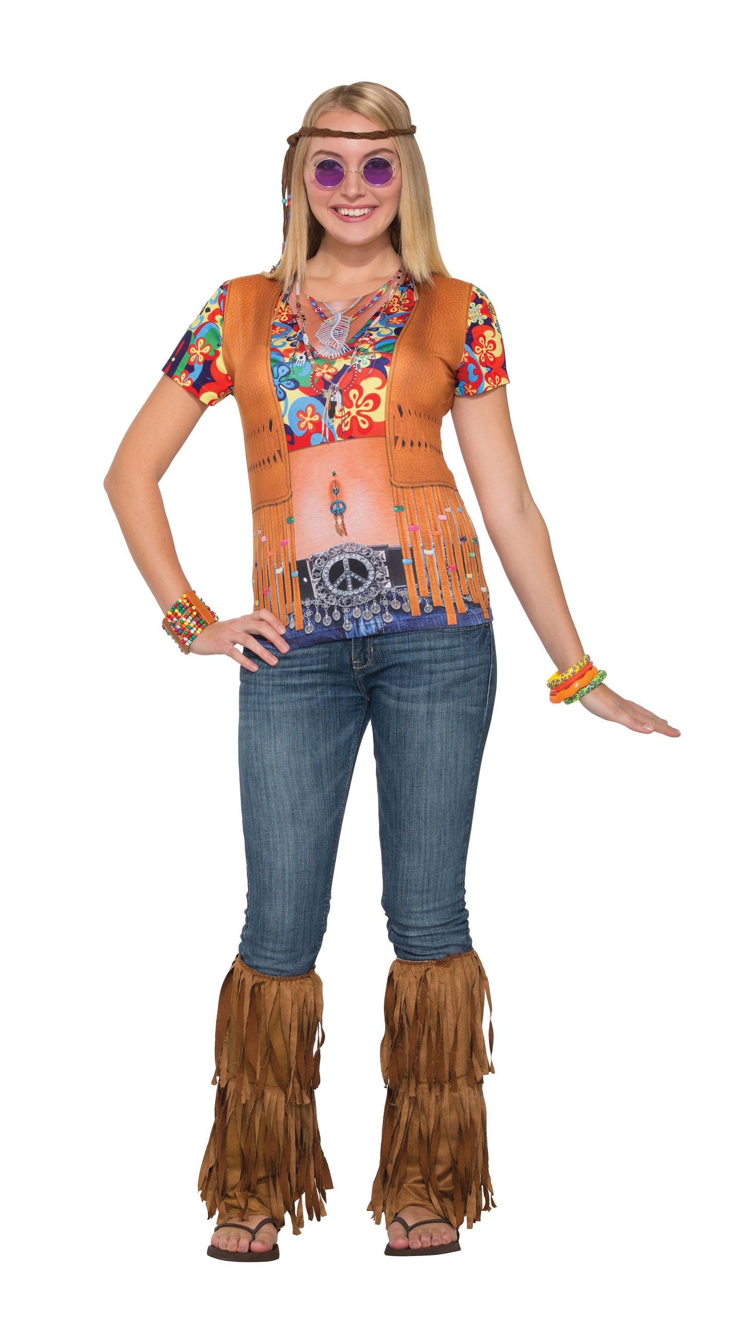 Hippie Gal 3D T-Shirt