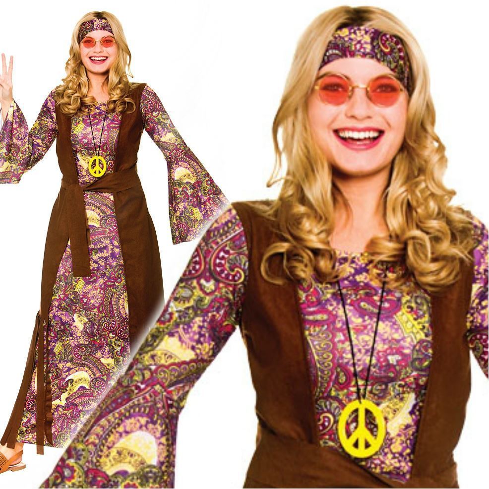 Fancy 60 60's 70's 80's /60's 70's hippie – Kingdom Fancy Dress