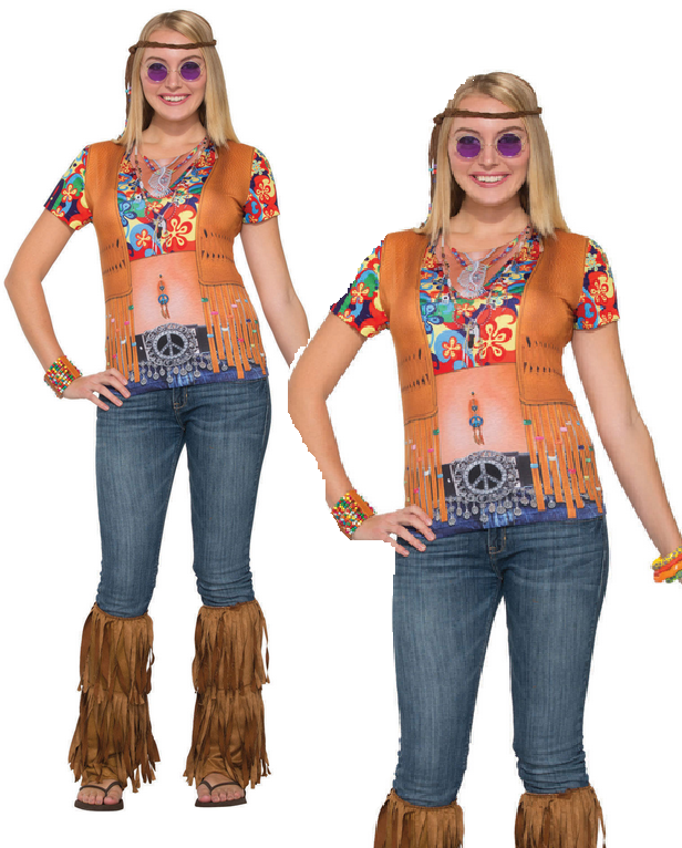 Hippie Gal 3D T-Shirt