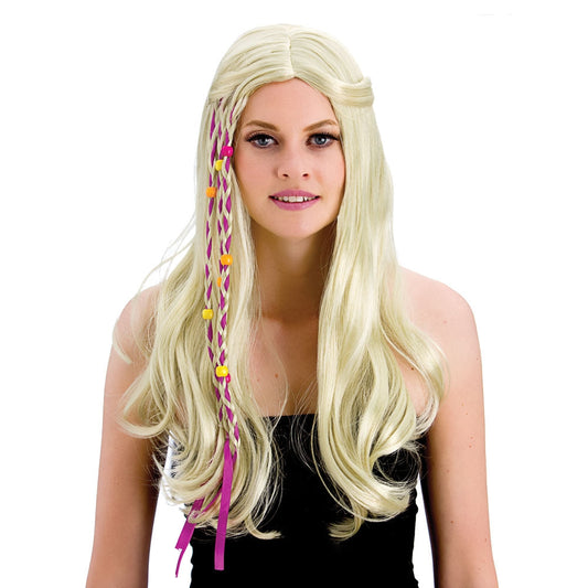 Groovy Hippie Wig Blonde