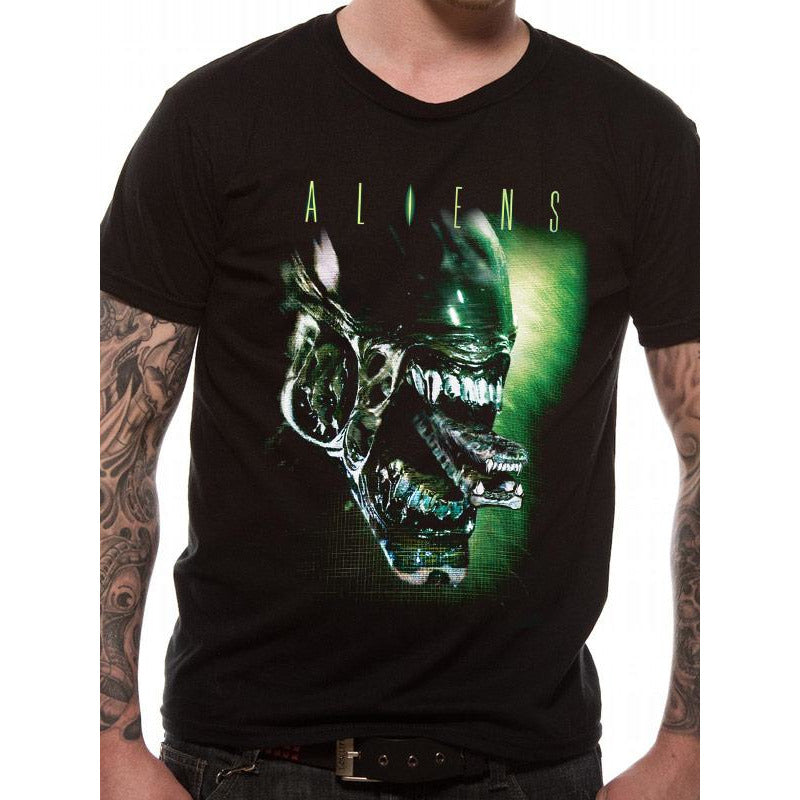 Aliens Alien Head T-Shirt
