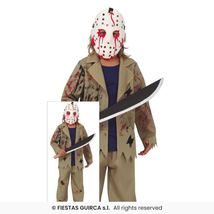 Jazz Dead Hockey Costume Fancy Dress Halloween Boys Fancy Dress Outfit Age 3-12