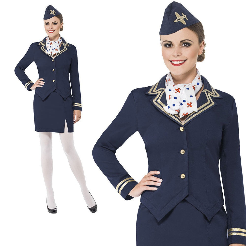 Airways Attendant Costume