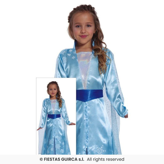 Ice Princess Fairytale Storybook Book Day Girls Fancy Dress Costume Age 3-12