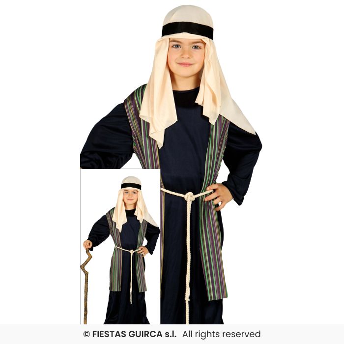 Kids Nativity Play Shepherd Saint Joseph Costume Boys Fancy Dress Outfit Age 3-12
