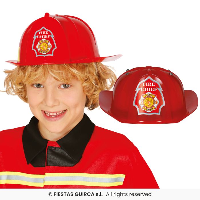 Fireman Helmet Kids Fancy Dress Fireman Fancy Dress Accessory Boys Girls